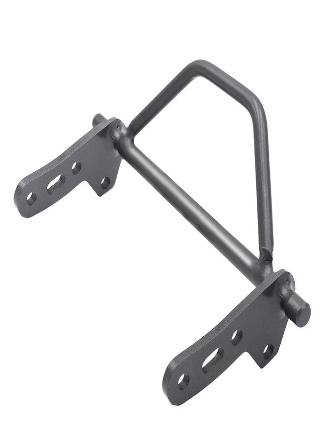 FACCNOY Ultra Hard Titanium Alloy 1/10 RC Crawler Bumper Front Bumper Hand Welding Bull Bar for Vanquish F10 Phoenix (front bumper B) - Image 1